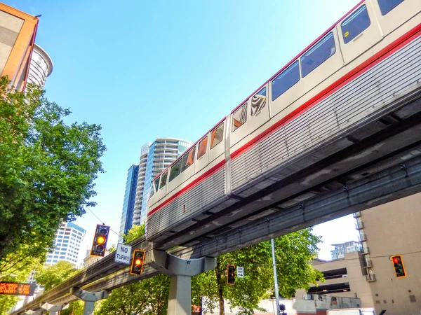 Seattle Amerika Birleşik Devletleri Haziran 2018 Downtown Seattle Bir Sokakta — Stok fotoğraf