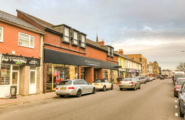 Cardiff Wales Prosinec 2018 Obchody Cowbridge Silnici Západ Okraji Centra — Stock fotografie