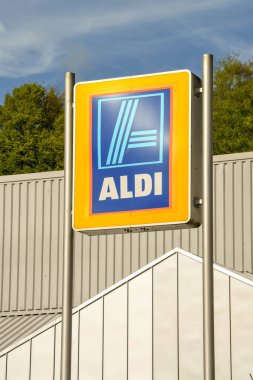 İngiltere'de perakende pazarında başarılı olmuştur bir Aldi süpermarket dışında işaretleri