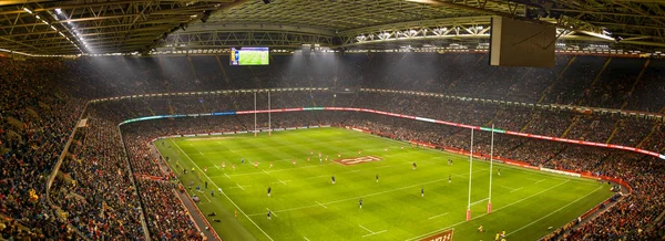 Cardiff Wales Noviembre 2018 Vista Panorámica Del Interior Del Estadio — Foto de Stock