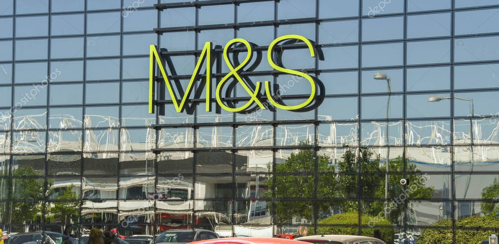 Exterior view of the branch of Marks & Spencer in Leckwith, Cardiff, Wales