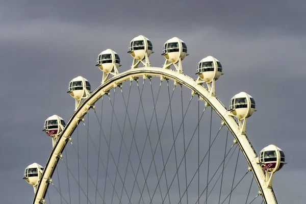 Las Vegas Nevada Únor 2019 Kapsle Obřím High Roller Jet — Stock fotografie