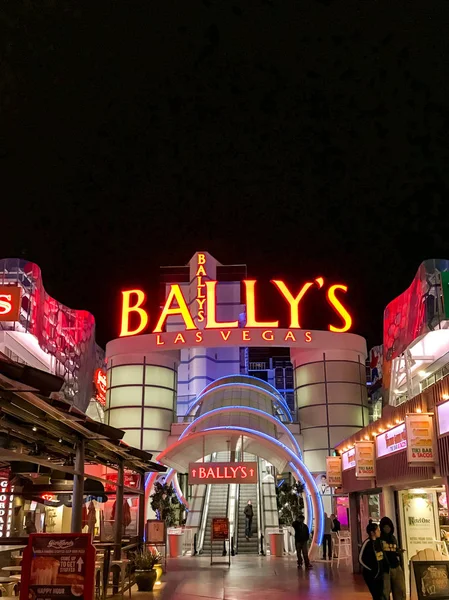 Las Vegas Usa มภาพ 2019 ทางเข าโรงแรมของ Bally Las Vegas — ภาพถ่ายสต็อก
