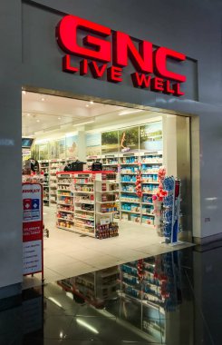 Las Vegas, Nv, Amerika Birleşik Devletleri - Şubat 2019: Gnc de Live deposunun Planet Hollywood Hotel alışveriş merkezi Las Vegas giriş.