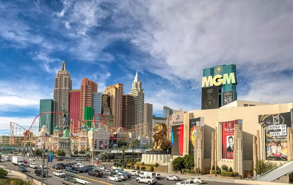 Las Vegas Usa มภาพ 2019 ในลาสเวก บโรงแรมน วยอร วยอร กทางซ — ภาพถ่ายสต็อก