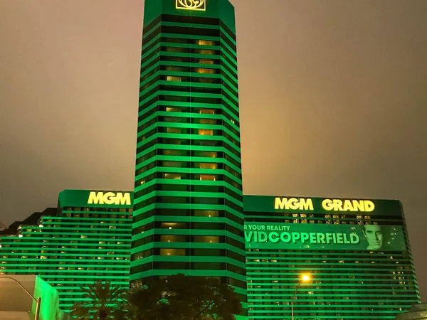 Las Vegas Usa มภาพ 2019 โรงแรมเอ มแกรนด ในลาสเวก สตอนกลางค — ภาพถ่ายสต็อก
