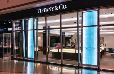 Las Vegas, Nv, Amerika Birleşik Devletleri - Şubat 2019: İşareti yukarıda dalında bir alışveriş merkezi Las Vegas Fendi giriş.