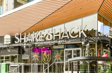 Las Vegas, Nv, Amerika Birleşik Devletleri - Şubat 2019: Shakeshack olarak da bilinen 