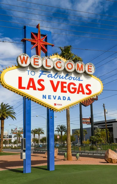 Las Vegas Usa มภาพ 2019 มมองกว างของป อนร ลาสเวก อเส — ภาพถ่ายสต็อก