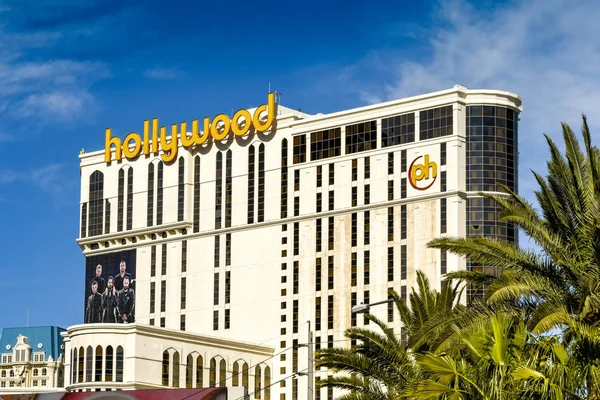 Las Vegas Usa February 2019 Exterior Planet Hollywood Resort Hotel — Stock Photo, Image