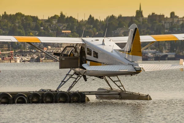 Seattle Usa June 2018 Havilland Beaver Float Plane Operated Kenmore — Stock Photo, Image