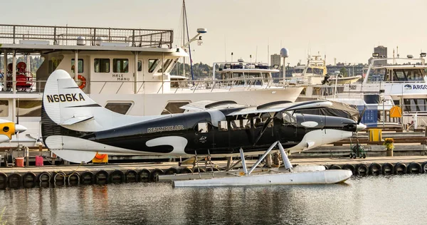Seattle Usa June 2018 Havilland Turbine Otter Float Plane Killer — Stock Photo, Image