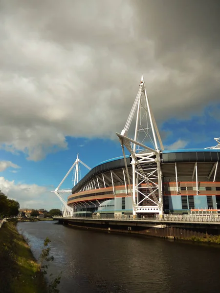 Principality Stadium Cardiff Galles Era Originale Milennium Stadium — Foto Stock