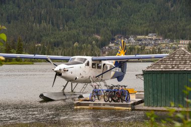 Whistler, BC, Kanada-Haziran 2018: Whistler Air de Havilland Turbo Otter 