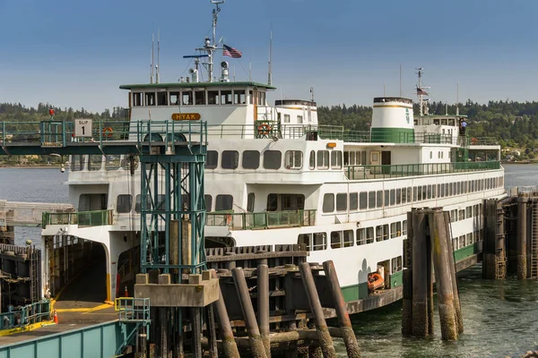 Bremerton Stan Waszyngton Usa Czerwiec 2018 Prom Samochodowy Pasażerski Hyak — Zdjęcie stockowe