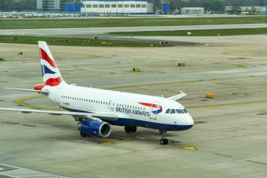 British Airways Airbus A319 uçağı