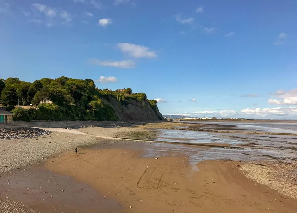 Penarth Vale Glamorgan Agosto 2018 Costa Rochosa Penarth País Gales — Fotografia de Stock