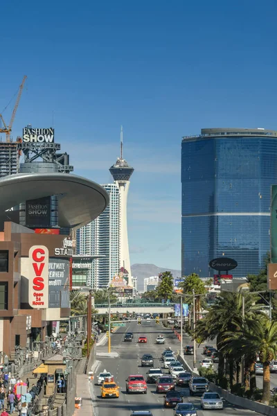 Las Vegas Nevada Usa มภาพ 2019 มมองกว างมองทางท ศเหน นถนนลาสเวก — ภาพถ่ายสต็อก