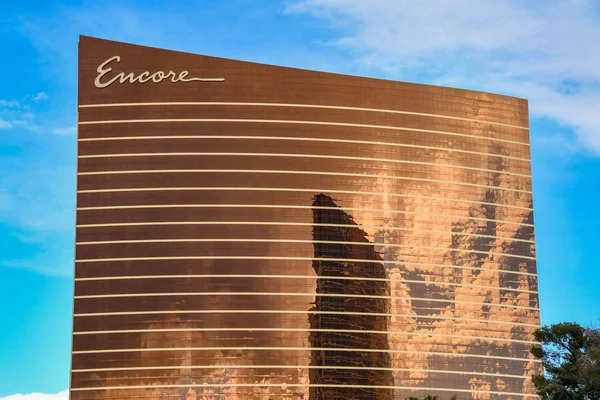 Las Vegas Usa Febrero 2019 Exterior Del Hotel Encore Resorts — Foto de Stock