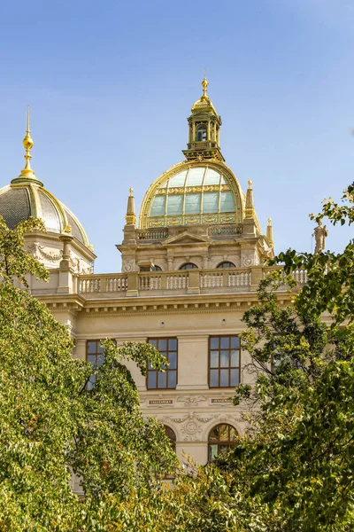 Prague Czech Republic July 2018 Exterior National Museum Prague Established — Stock Photo, Image