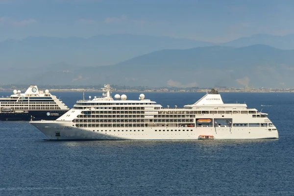 Sorrento Italië Augustus 2019 Het Silver Shadow Cruiseschip Beheerd Door — Stockfoto