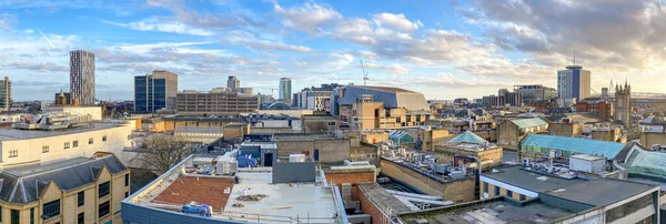 Cardiff Wales 2020年3月 カーディフ市内中心部の屋上からの眺め — ストック写真