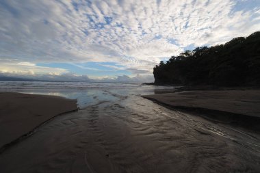 Sunset on Playa El Coco, Nicaragua.