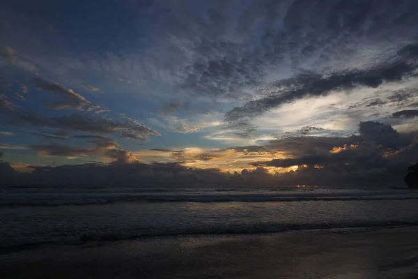 Sunset on Playa El Coco, Nicaragua.