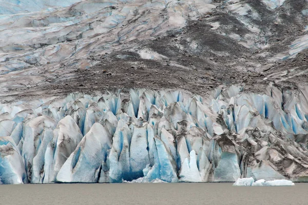 Glaciar Mendenhall, Alasca . — Fotografia de Stock