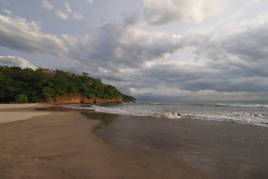 Sunset on Playa El Coco, Nicaragua.