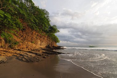 Sunset on Playa El Coco, Nicaragua.