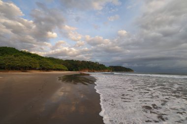 Sunset on Playa El Coco, Nicaragua.