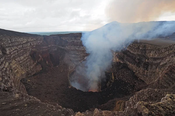 マサヤ火山、マサヤ、ニカラグア中央アメリカ. — ストック写真