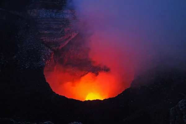 Sopka Masaya, Masaya, Nikaragua, Střední Amerika. — Stock fotografie