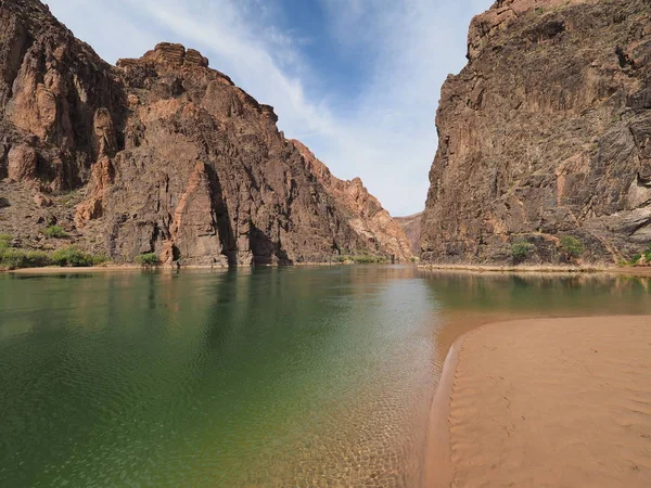 Río Colorado en el Parque Nacional del Gran Cañón, Arizona . — Foto de Stock