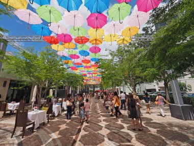 Şemsiye Sky bir Coral Gables, Florida.