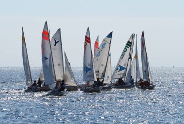 Biscayne Bay Miami, Florida lise regatta.
