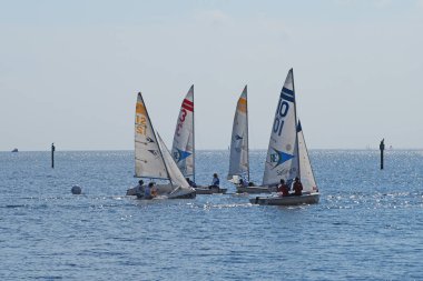 Biscayne Bay Miami, Florida lise regatta.