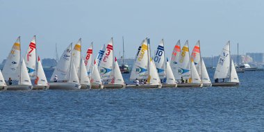 Biscayne Bay Miami, Florida lise regatta.