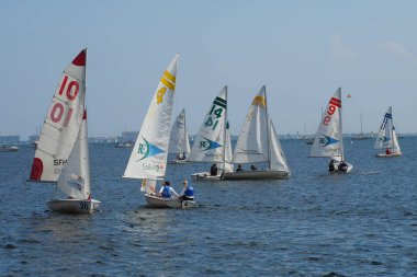 Biscayne Bay Miami, Florida lise regatta.