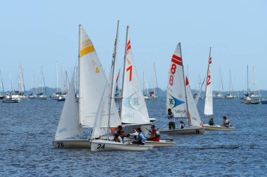 Biscayne Bay Miami, Florida lise regatta.
