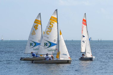 Biscayne Bay Miami, Florida lise regatta.