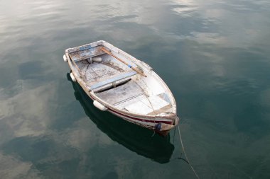 Santa Margherita Ligure, İtalya için küçük sandal.