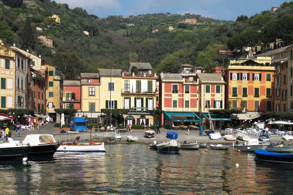 La ciudad de Portofino, Italia . — Foto de Stock