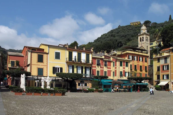 De stad van Portofino, Italië. — Stockfoto