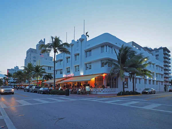 Art Deco District a Miami Beach, Florida . — Foto Stock