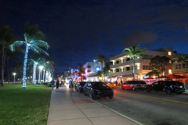 Art Deco District v Miami Beach, Florida. — Stock fotografie