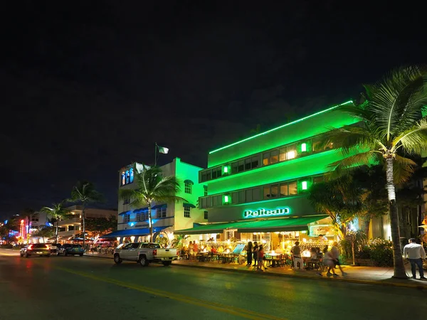 Art Deco District v Miami Beach, Florida. — Stock fotografie