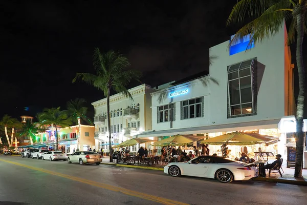 Art Deco District a Miami Beach, Florida . — Foto Stock