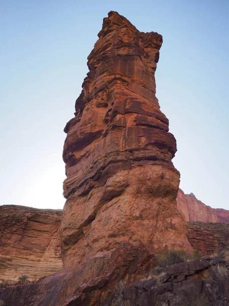 La formation rocheuse Monument dans le parc national du Grand Canyon . — Photo